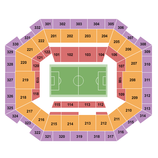 The Yuengling Center Soccer Seating Chart
